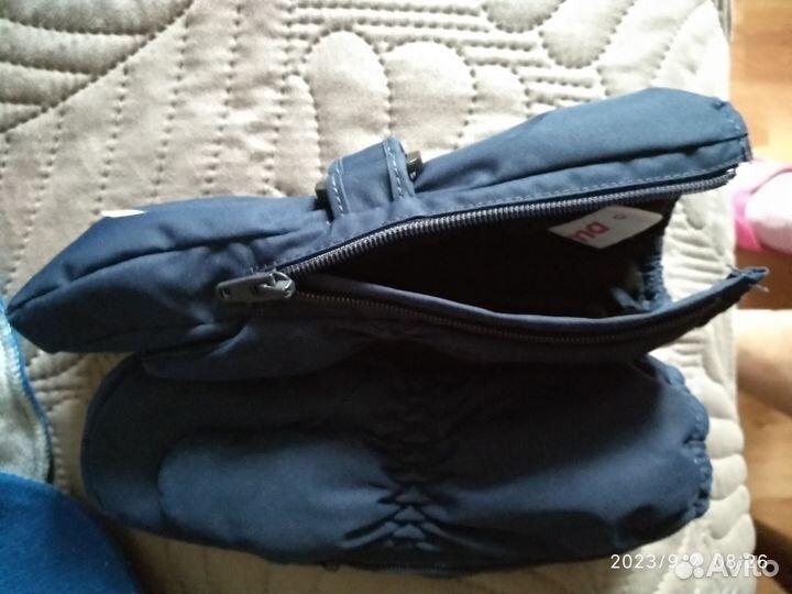 Варежки с шапкой