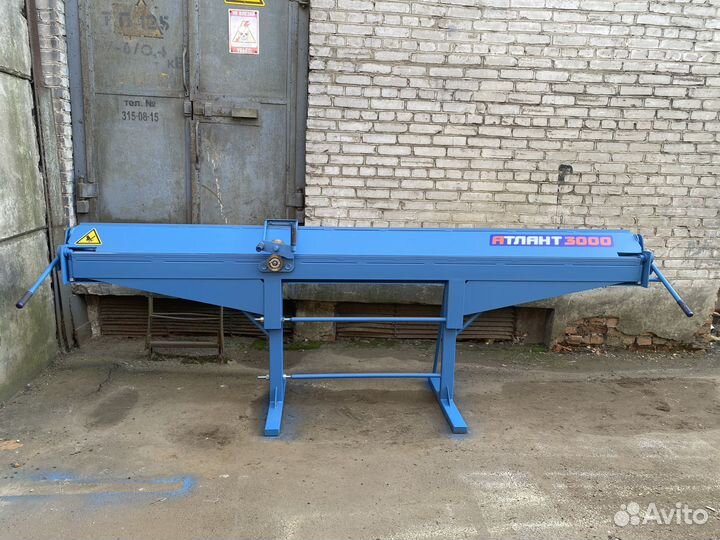 Ручной листогибочный станок, листогиб Атлант 3000