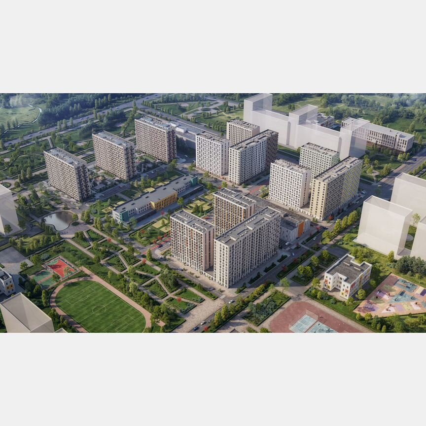 1-к. квартира, 43,6 м², 10/15 эт.