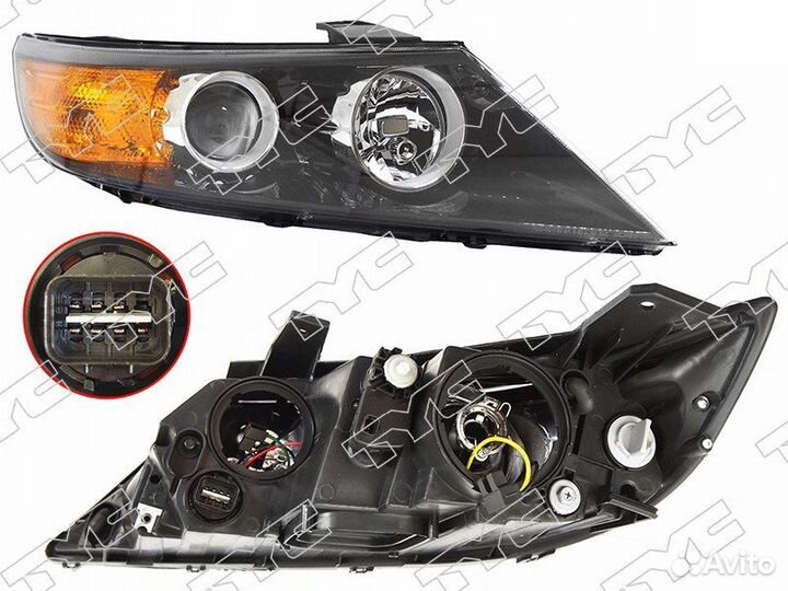 Фара правая KIA sorento 09-12 RH