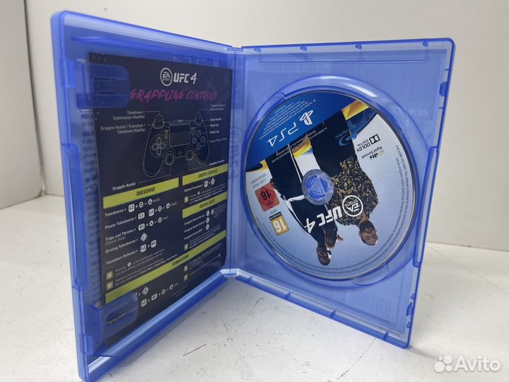 Игровые диски. Sony Playstation 4 UFC