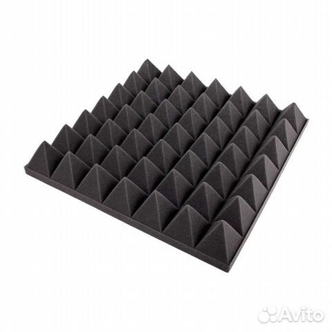 Акустический поролон пирамида, шумоизоляция