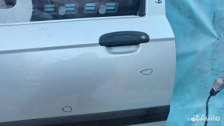 Дверь передняя левая для Hyundai Getz