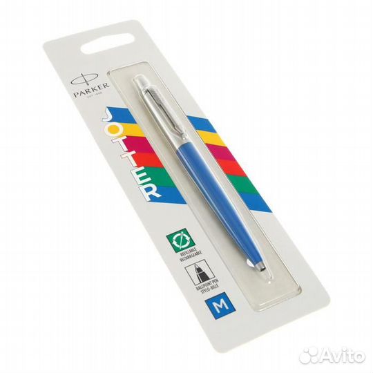 Ручка шариковая Parker Jotter Color M, корпус плас