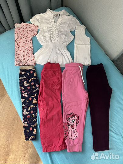 Вещи пакетом на девочку 5-6 лет