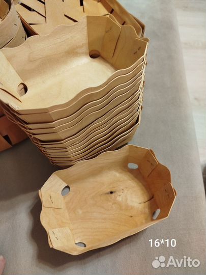 Лукошки из дерева, шпона