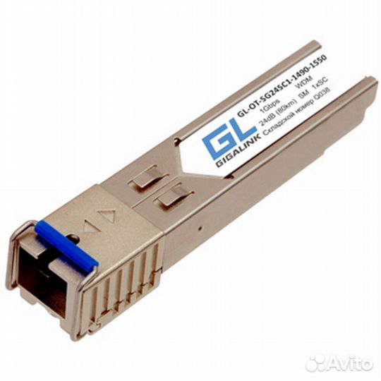 Модуль mini-gbic (SFP), WMD, GL-3080T, 1000X, SM