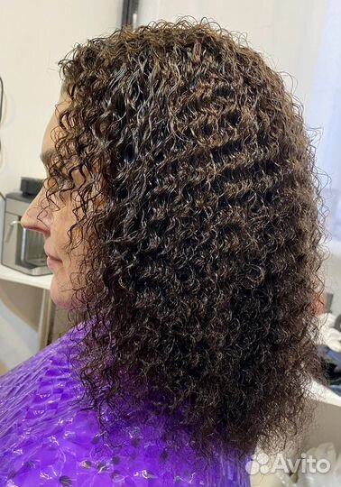 Афрокудри,Биозавивка Спирально-Вертикальная