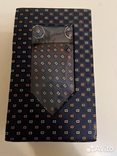 Галстук + запанки (подарочная упаковка)