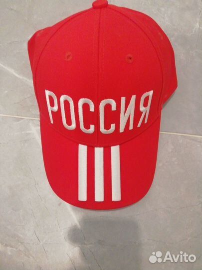 Кепка(бейсболка) adidas Russia Россия