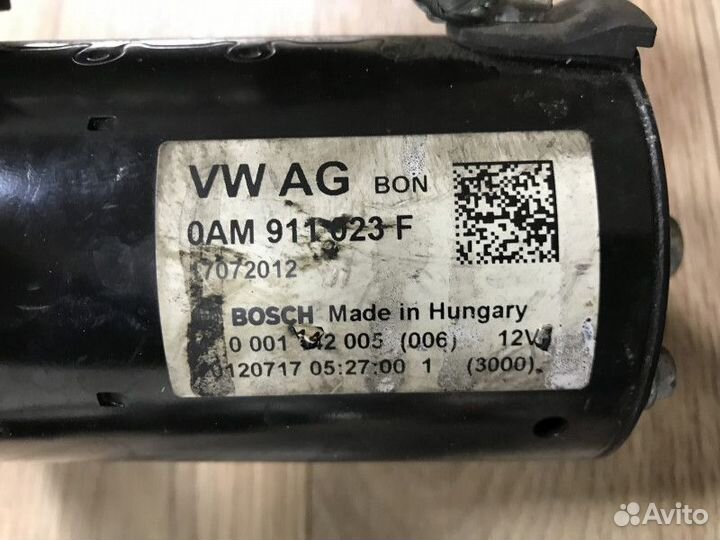 Стартер Фольксваген Пассат Б7