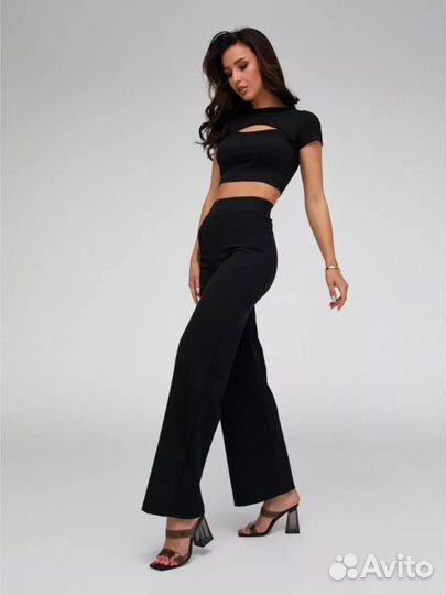 Брюки палаццо