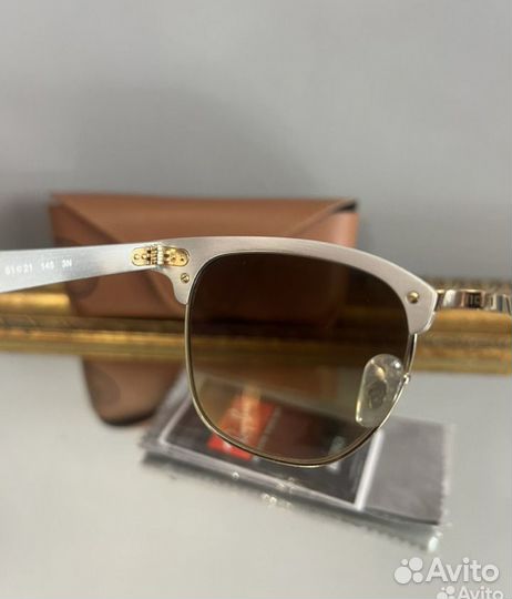 Очки Ray-Ban Clubmastet Aluminium RB3507