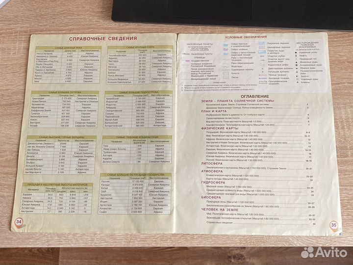 Атлас по географии 5-6 класс 