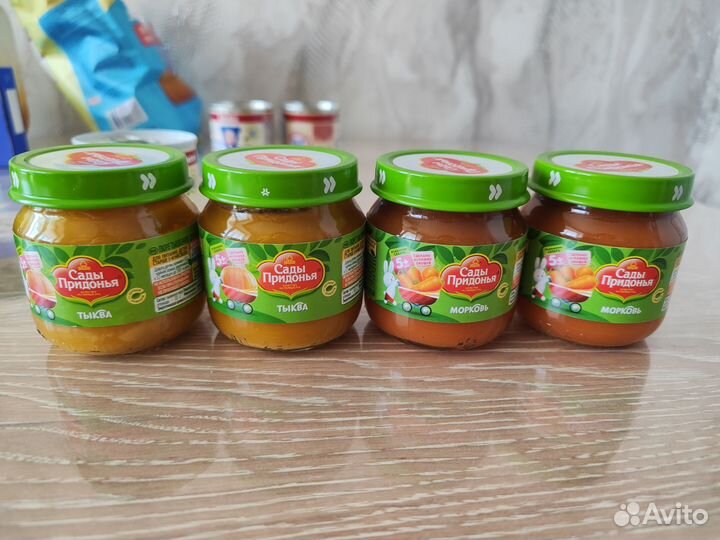 Детское питание пюре