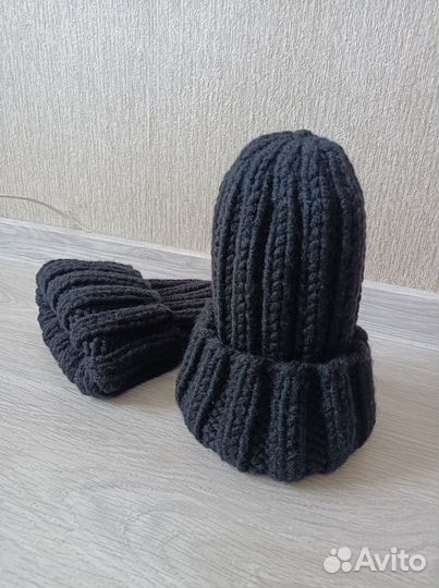 Шапки из толстой пряжи