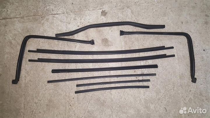 Подкапотный уплотнитель, комплект BMW E39