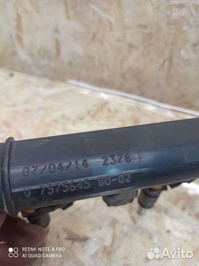 Топливная рейка рампа Citroen C4 Sedan EP6