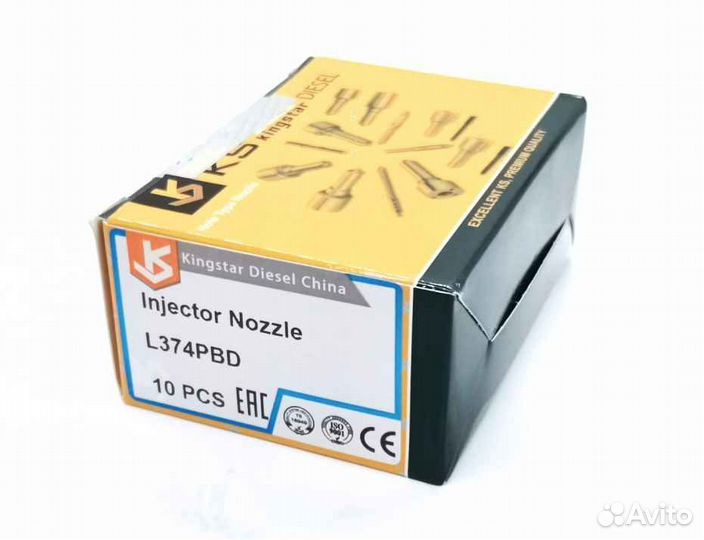 Распылитель L374PBD для форсунки Delphi 28229873