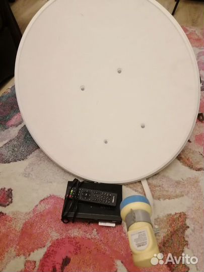 Антенна спутниковая/комплект TV Телекарта