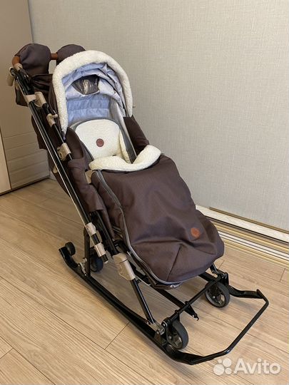 Санки-коляску Ника 7-8К