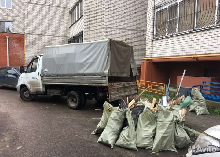 Вывоз мусора газель