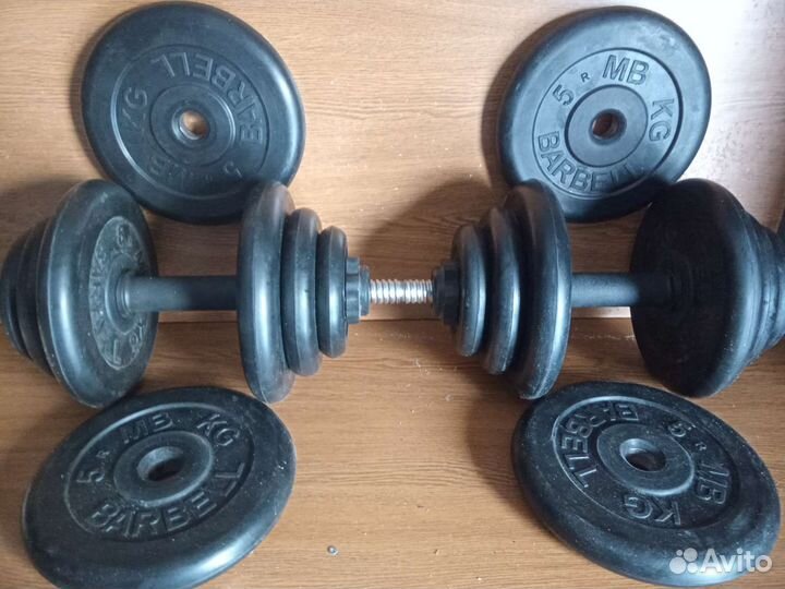 Гантели разборные barbell mb