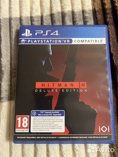 Диски для ps4 hitman 3
