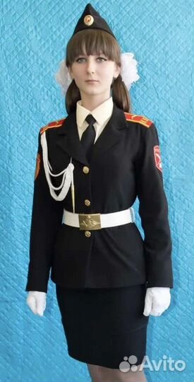 Кадетская форма на девочку