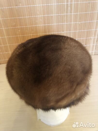 Шапка норковая женская
