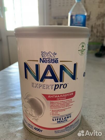 Детская молочная смесь Нан антиаллергия