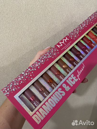 NYX набор замшевых помад новый оригинал