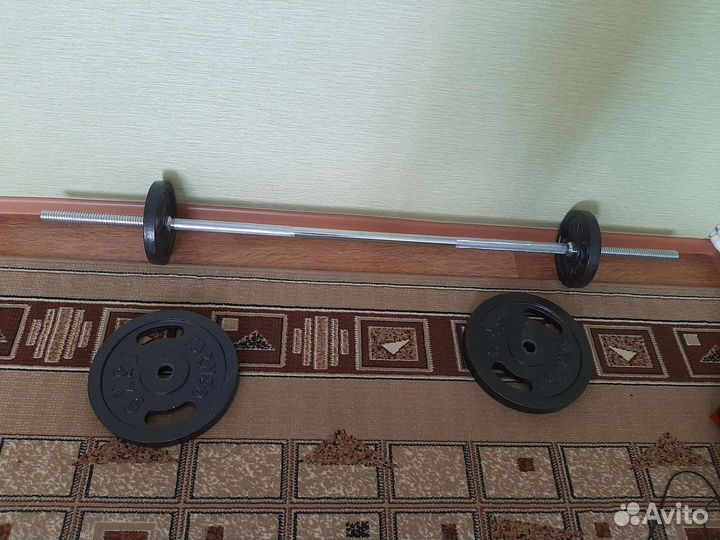 Штанга гриф блины