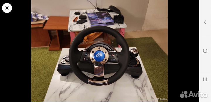 Игровой руль dexp wheelman2