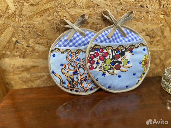 Прихватки для кухни, ручная работа