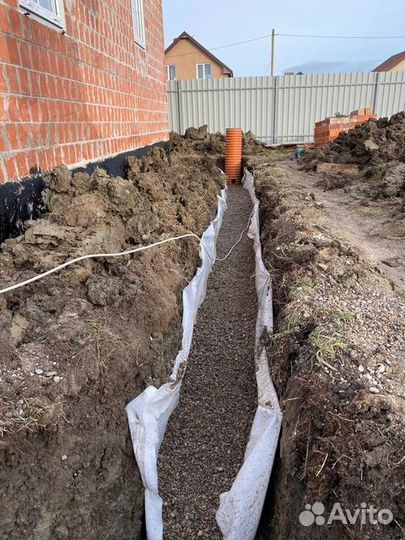 Дренаж для дома и дачи под ключ