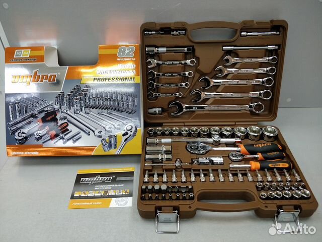 Набор инструмента 82 предмета 1/2