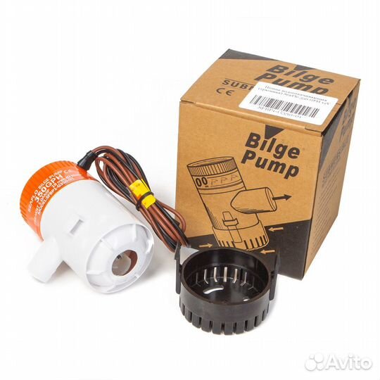 Помпа водооткачивающая SeaFlo трюмная 350 галлон/ч