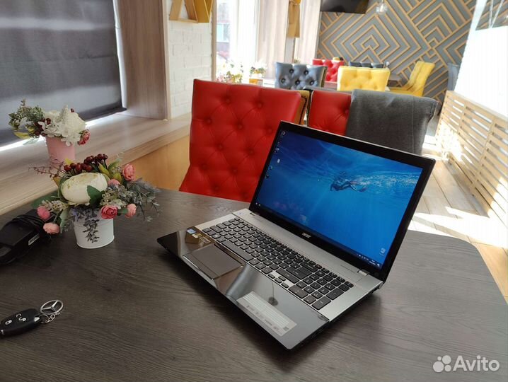 Мощнейший ноутбук Acer 17.3 SSD+HDD/2 видеокарты