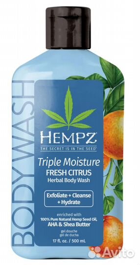 Hempz гель для душа