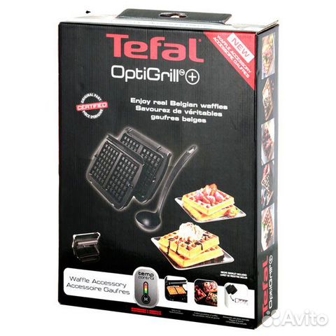 Оригинальная насадка для вафель для грилей Tefal