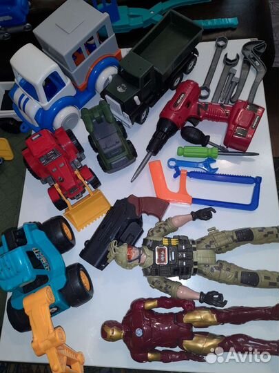 Игрушки пакетом для мальчика