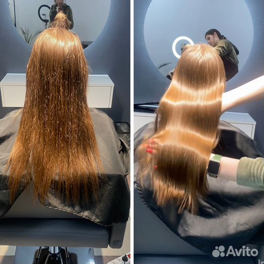 Реконструкция волос: кератин, ботокс, полировка