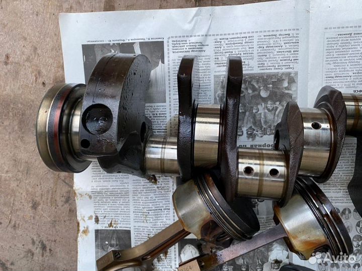 M62b44tu коленвал шкив