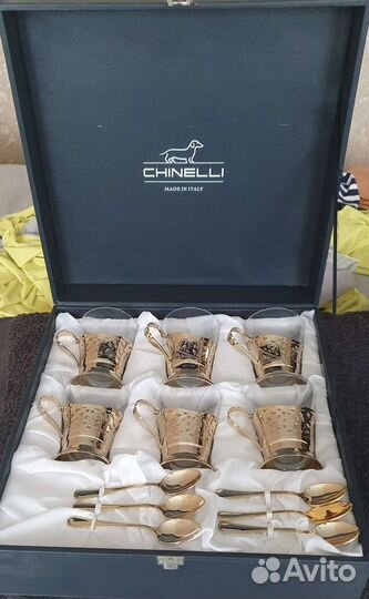 Чайный сервиз на 6 персон новый