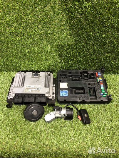 Комплект эбу Peugeot 308 рест euro5