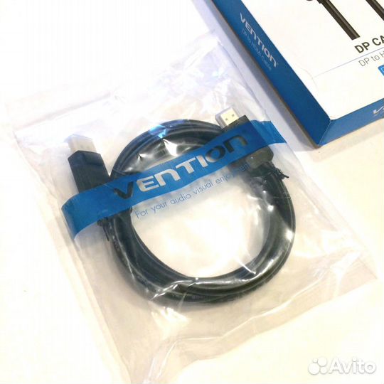 Кабель Vention Dp to Hdmi Full HD (новый) 1.5m