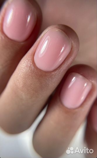 Маникюр+покрытие однотонное