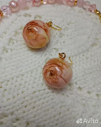 Серьги и чокер