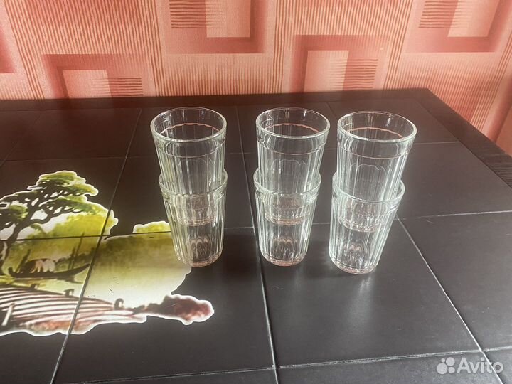 Стаканы граненые СССР